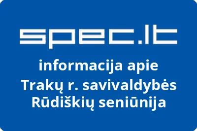 Trakų r. savivaldybės Rūdiškių seniūnija