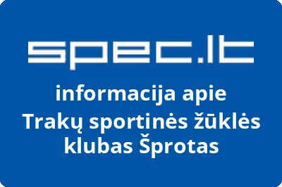 Trakų sportinės žūklės klubas Šprotas