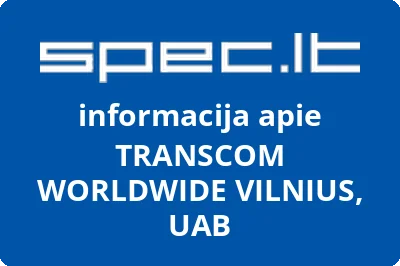 TRANSCOM WORLDWIDE VILNIUS, UAB