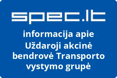 Transporto vystymo grupė, UAB