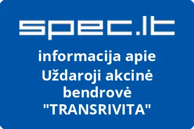 TRANSRIVITA, UAB | spec.lt