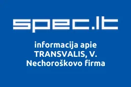 TRANSVALIS, V. Nechoroškovo firma | spec.lt