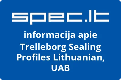 Trelleborg Sealing Profiles Lithuanian, UAB | spec.lt