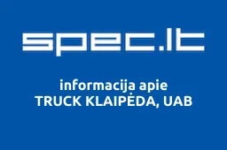 TRUCK KLAIPĖDA, UAB iliustracija
