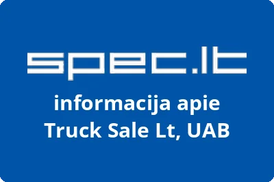 Truck Sale Lt, UAB