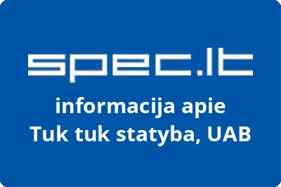 Tuk tuk statyba, UAB