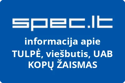 TULPĖ, viešbutis, UAB KOPŲ ŽAISMAS | spec.lt