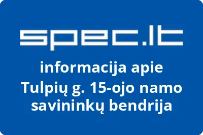 Tulpių g. 15-ojo namo savininkų bendrija