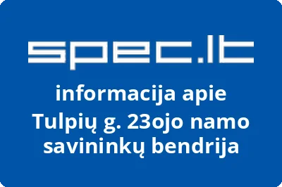 Tulpių g. 23ojo namo savininkų bendrija