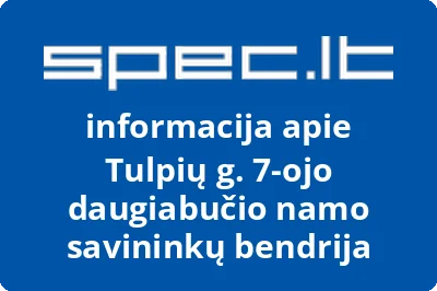 Tulpių g. 7-ojo daugiabučio namo savininkų bendrija