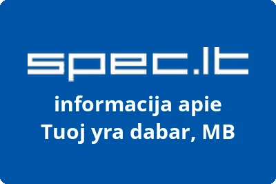 Tuoj yra dabar, MB | spec.lt