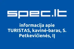TURISTAS, kavinė-baras, S. Petkevičienės, IĮ | spec.lt