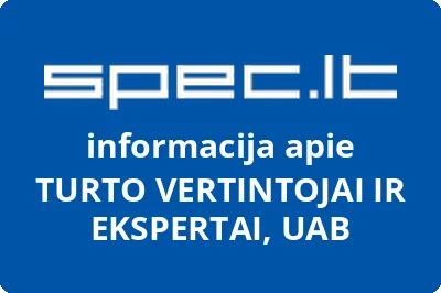 Turto vertintojai ir ekspertai, UAB