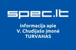 V. Chudijašo įmonė TURVAHAS | spec.lt