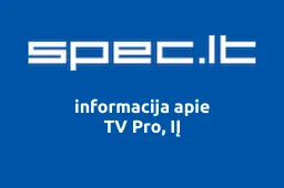 TV Pro, IĮ | spec.lt