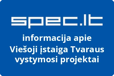 Tvaraus vystymosi projektai, VŠĮ