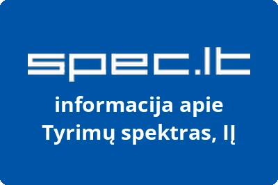 Tyrimų spektras, IĮ