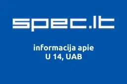 U 14, UAB | spec.lt