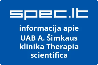 A. Šimkaus klinika Therapia scientifica, UAB