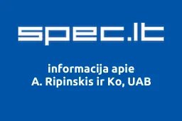 A. Ripinskis ir Ko, UAB iliustracija