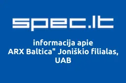 ARX Baltica" Joniškio filialas, UAB iliustracija