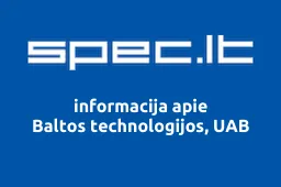 Baltos technologijos, UAB iliustracija