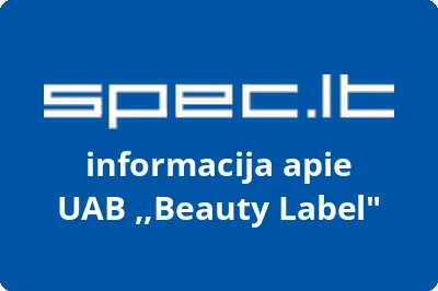UAB,,Beauty Label | spec.lt