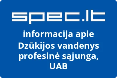 Dzūkijos vandenys profesinė sąjunga, UAB