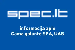 Gama galantė SPA, UAB | spec.lt