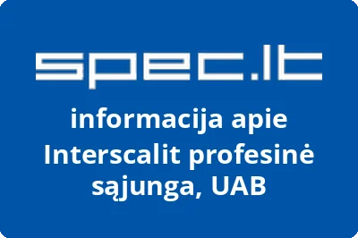 Interscalit profesinė sąjunga, UAB