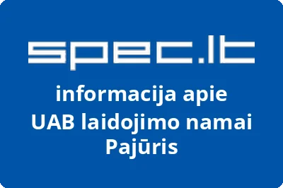 laidojimo namai Pajūris, UAB | spec.lt