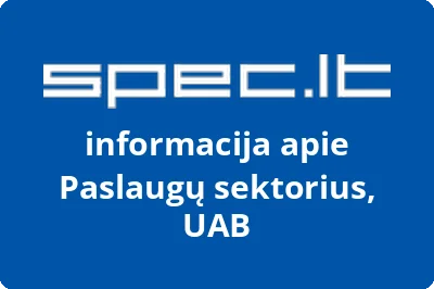Paslaugų sektorius, UAB