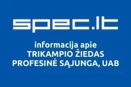 TRIKAMPIO ŽIEDAS PROFESINĖ SĄJUNGA, UAB iliustracija