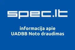 UADBB Noto draudimas | spec.lt