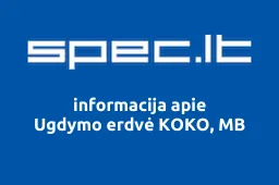 Ugdymo erdvė KOKO, MB | spec.lt