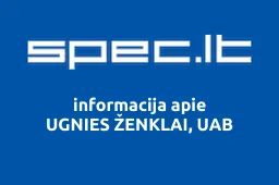 UGNIES ŽENKLAI, UAB | spec.lt