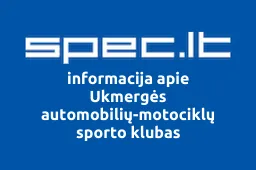 Ukmergės automobilių-motociklų sporto klubas | spec.lt