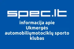 Ukmergės automobiliųmotociklų sporto klubas | spec.lt