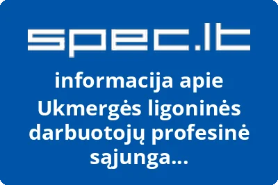 Ukmergės ligoninės darbuotojų profesinė sąjunga SOLIDARUMAS, VŠĮ