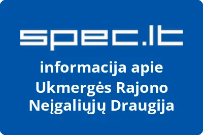 Ukmergės rajono neįgaliųjų draugija