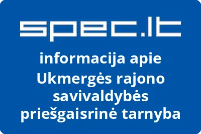 Ukmergės rajono savivaldybės priešgaisrinė tarnyba