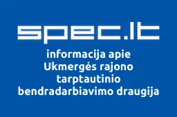 Ukmergės rajono tarptautinio bendradarbiavimo draugija | spec.lt