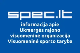 Ukmergės rajono visuomeninė organizacija Visuomeninė sporto taryba | spec.lt