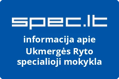 Ukmergės Ryto specialioji mokykla