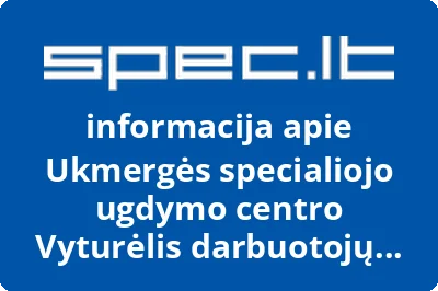 Ukmergės specialiojo ugdymo centro Vyturėlis darbuotojų profesinė sąjunga | spec.lt