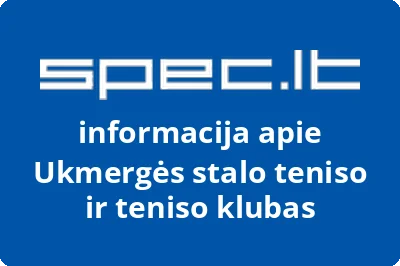 Ukmergės stalo teniso ir teniso klubas
