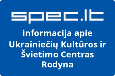 Ukrainiečių kultūros ir švietimo centras Rodyna