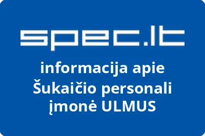 Šukaičio personali įmonė ULMUS