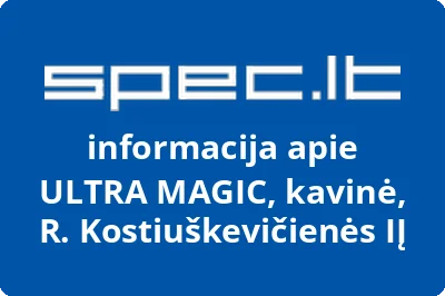 ULTRA MAGIC, kavinė, R. Kostiuškevičienės, IĮ