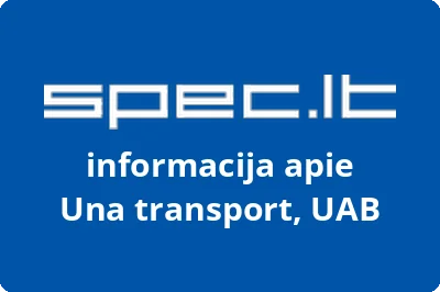 Una transport, UAB | spec.lt
